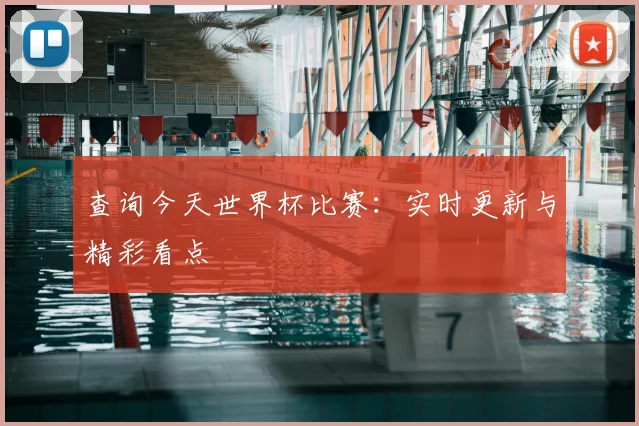 查询今天世界杯比赛：实时更新与精彩看点
