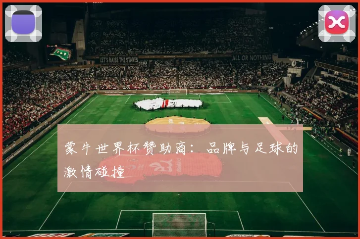 蒙牛世界杯赞助商：品牌与足球的激情碰撞